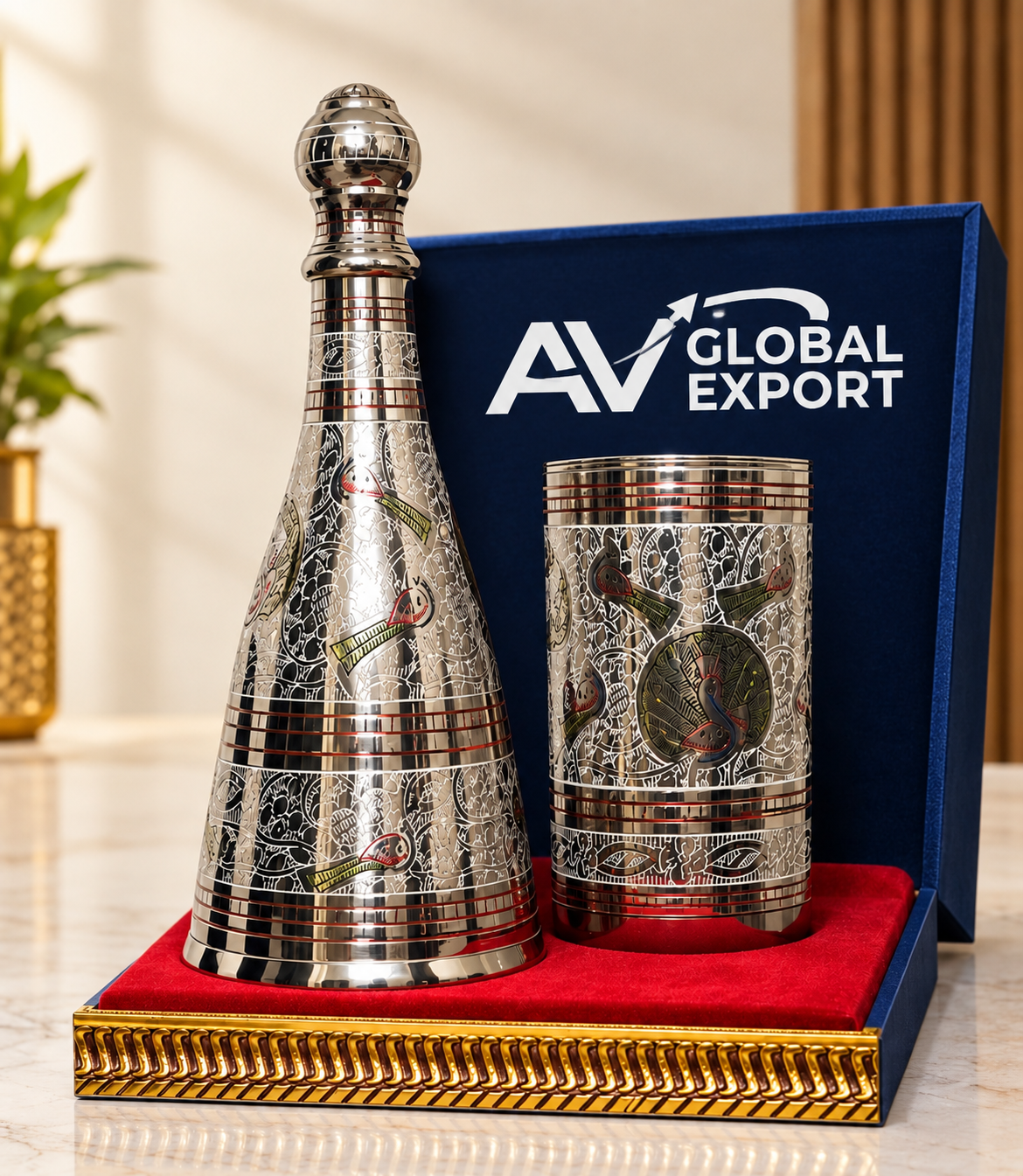 Royale Virgin Brass Champagne Cover